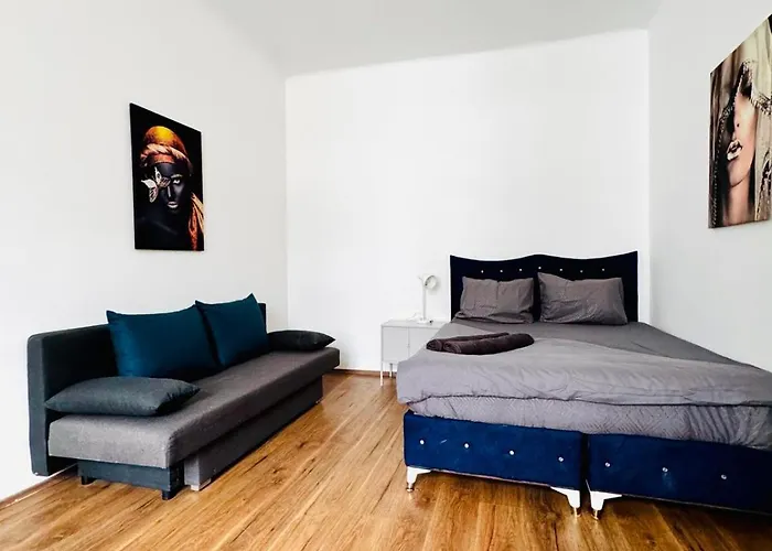 Stylih & Spacious Studio Close To Augarten Park